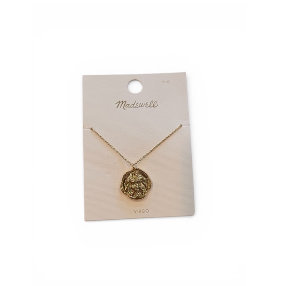 NWT Madewell Virgo Zodiac Pendant Necklace - Picture 3 of 4